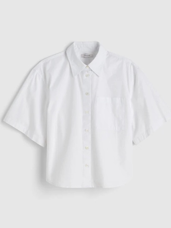 Madewell Tops - Madewell Straight hem short sleeve shirt Sz. S